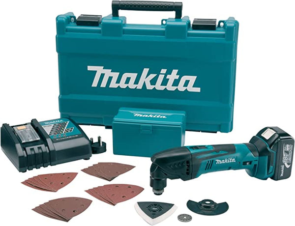 Makita DTM50RM1J1 18v LXT Multi Tool Kit + 24 Accessories (1x4Ah)