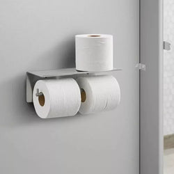 Bobrick Surface-Mounted Toilet Tissue Dispenser & Utility Shelf 2 Roll B-540