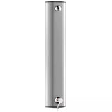 H963915 DELABIE Aluminium Shower Panel with SECURITHERM Sequential Mixer