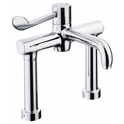 Armitage Shanks Markwik 21+ 2 Hole Thermostatic Basin Mixer Tap With Bioguard