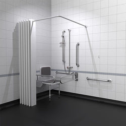 Nyma Care Exposed Valve Doc M Pack For Shower With Concealed Fixings - S/Steel