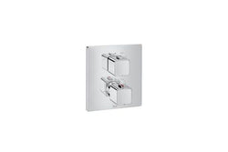 Roca T-1000 Square Thermostatic Bath Shower Valve - Single Outlet A5A2C1AC00