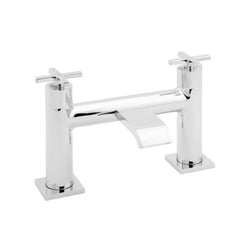 Deva Crux Traditional Bath Filler Tap - Chrome