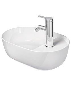 Duravit Luv 420 x 270mm Ground Wash Bowl With Tap Platform 0381420000