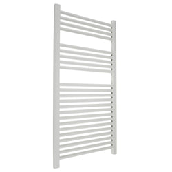 Elegance Linea 1120mm x 400mm White Towel Rail