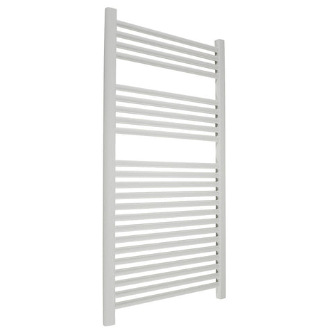 Elegance Linea 1120mm x 400mm White Towel Rail