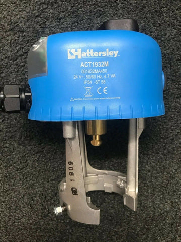 Hattersley 001932MA450 Modulating Actuator ACT1932M 24VAC 50/60Hz 500N 10.5 S/MM