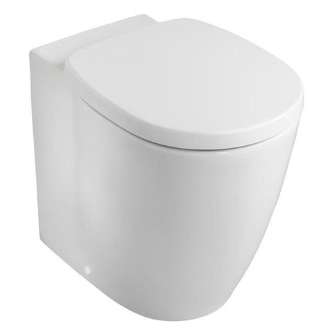 Ideal Standard Concept Freedom Raised Height Back to Wall WC Pan - Pan Only - E6