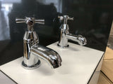 Iflo (Bristan) Latina X Head Bath Taps 1/4 Turn