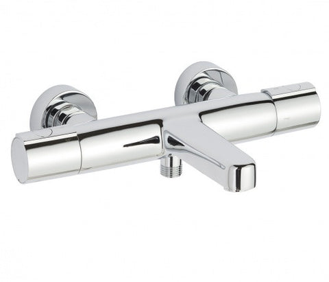 JUSTTAPSPLUS   JTP Fusion Thermostatic Bath / Shower Mixer Wall Mounted  RRP £220