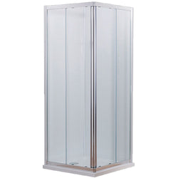 Mira Elevate Corner Entry Cubicle with Clear Glass 900mm Chrome 2.1814.030
