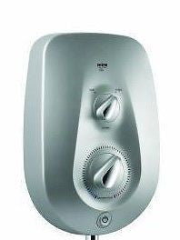 Mira Vie Electric Shower Front Cover Assembley Satin Silver 4.1788.525