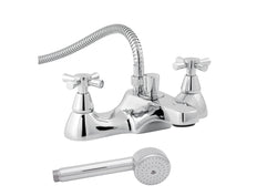 Roca Danube Cross Deck-Mounted Bath-Shower Mixer D50010034
