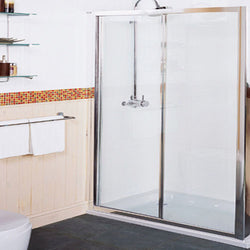 Roman Collage CT1213S 1200MM Silver Frame Shower Enclosure Sliding Door Only