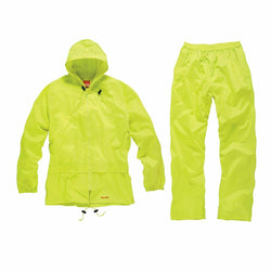 Scruffs Waterproof Rain Suit Yellow X Large Jacket and Over Trousers T54556