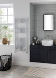 Vogue MD062 Axis 1200 x 500 CP Chrome Bathroom Towel Rail - Straight