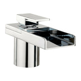 Crosswater Water Square Lights Bath Filler Mono Tap with Lights WSX310DC