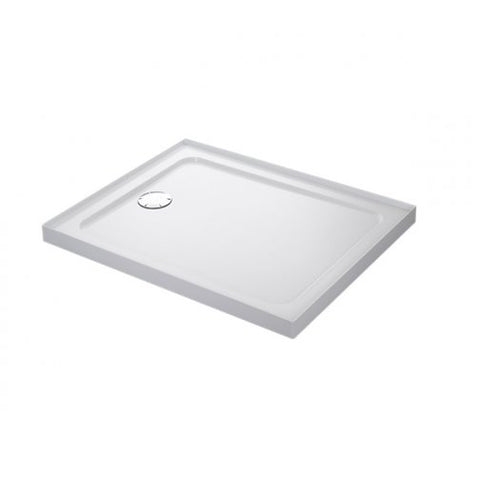 Mira Flight Low Rectangular Shower Tray with Waste, 1200mm X 760mm, 4 Upstands