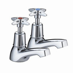 Iflo Classic X Head Bath Taps Chrome